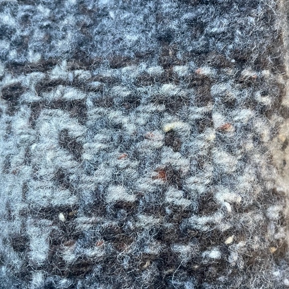 John Brannigan Weavers Gray Plaid Wool Zip Up Vest Size X-Large Made In Ireland - Picture 7 of 9